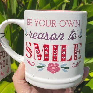 NWT - “Be Your Own Reason to Smile” mug